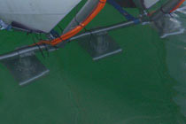 Ecosonda paramétrica innomar sistema 3D con 3 ecosondas 